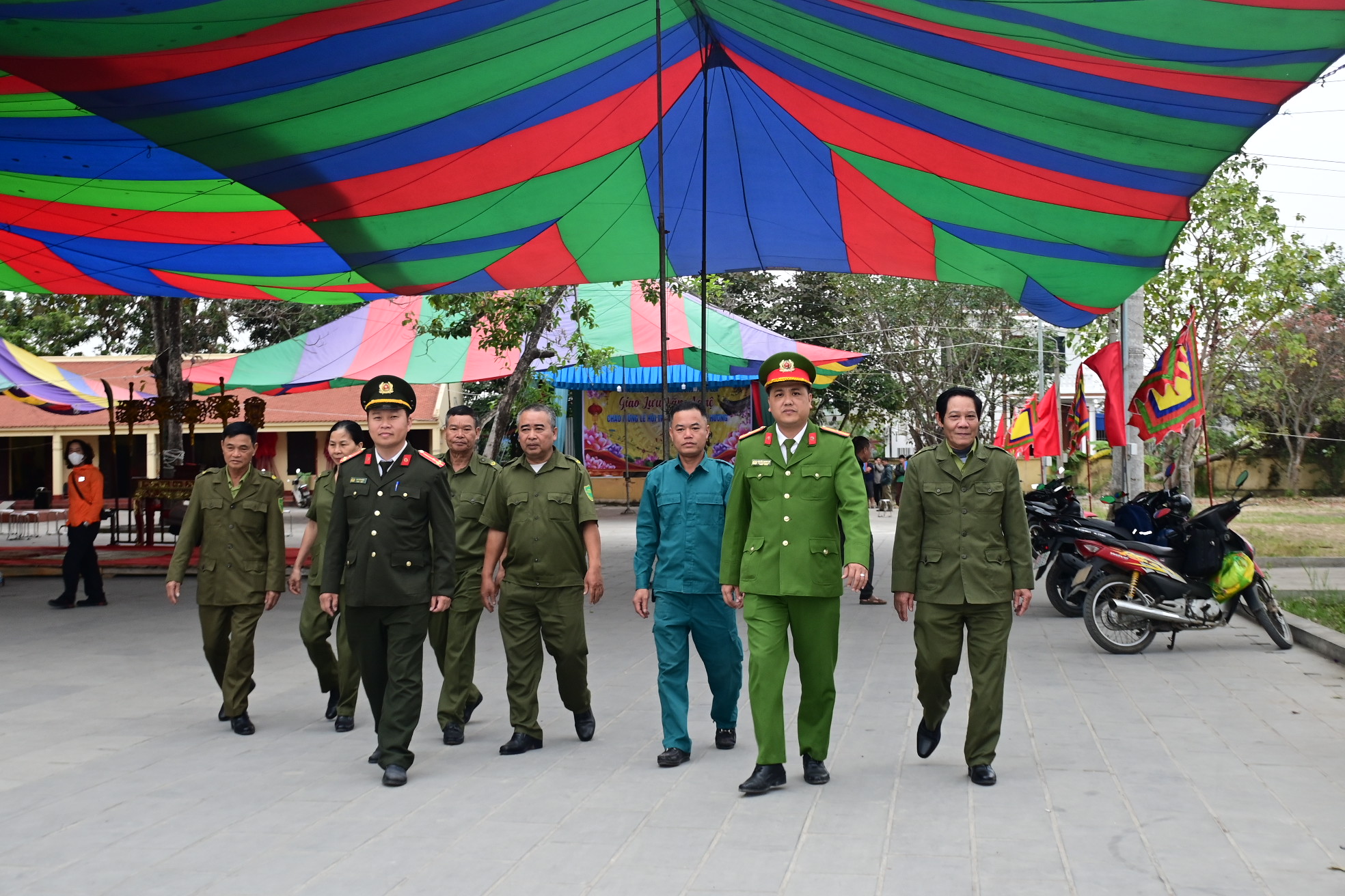 Công an phường Nam Sơn: Phối hợp bảo đảm an toàn Lễ hội truyền thống Miếu Nam năm 2025